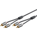 Goobay stereo RCA kaabel, 5 m