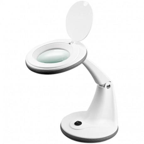 Goobay LED suurendav lamp alusega, 6 W, valge