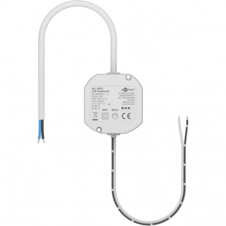 Goobay LED trafopinge 12 V (DC), 12 W, IP67
