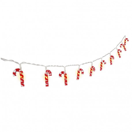 Goobay String Light "Candy Canes" with 10 LEDs