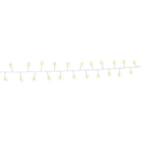Goobay Silver Wire Cluster String Light with 50 LEDs