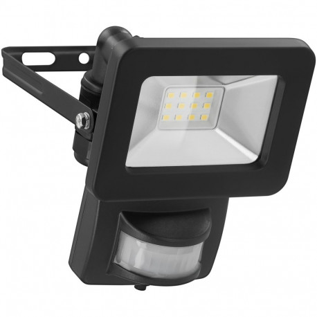 Goobay LED Outdoor Floodlight, 10 W, with Motion Sensor