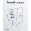 Goobay TV Wall Mount TILT (S)