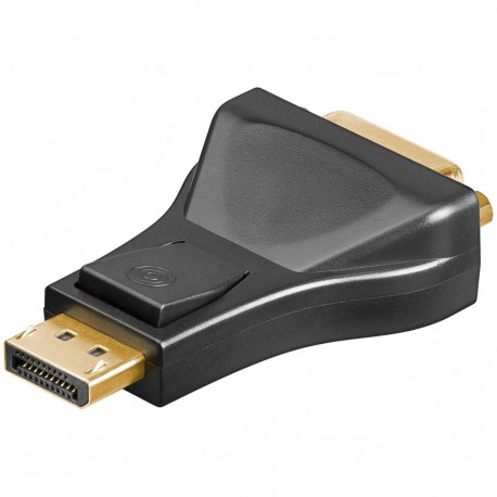 Goobay DisplayPort to DVI-I Adapter 1.1 black