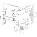 Goobay TV wall mount FULLMOTION (S)