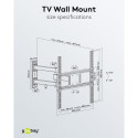 Goobay TV wall mount FULLMOTION (M)