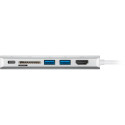 Goobay USB-C premium mitme pordiga adapter