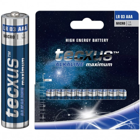 Tecxus LR03/AAA (Micro) Battery, 10 pcs. in blister