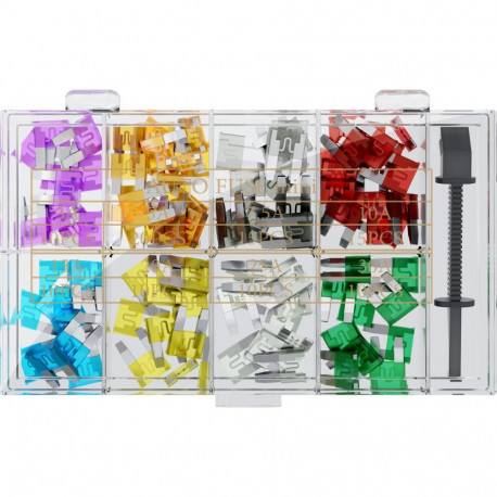 Goobay Tools Car Blade Fuse Assortment, 101 pcs.