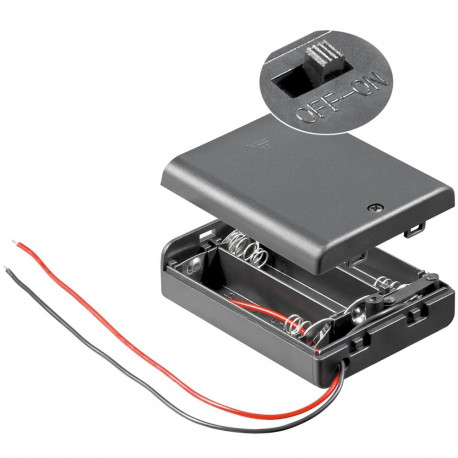 Goobay 3x AA (Mignon) Battery Holder (10 tk)