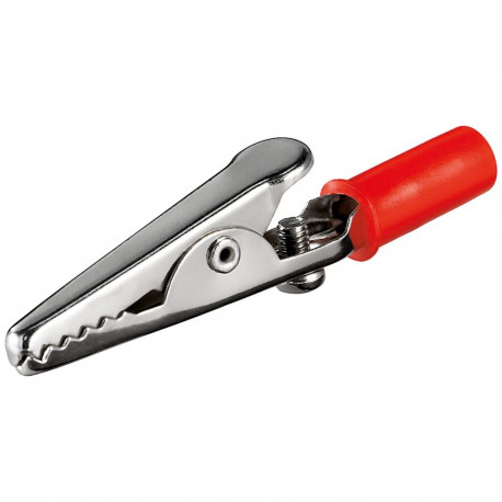Goobay Tools punane kruviga krokodill-klamber (10 tk)