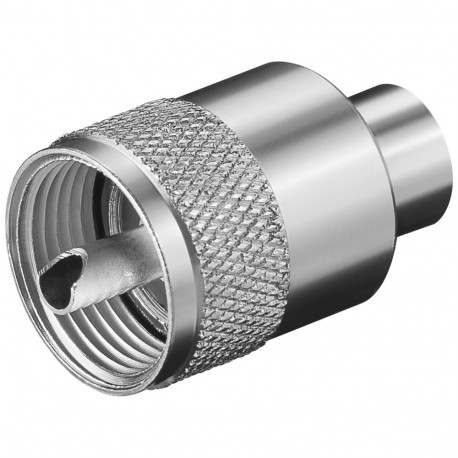 Goobay UHF Plug for Cables of Ø 5.3 mm Max. 5.3 mm (10 tk)