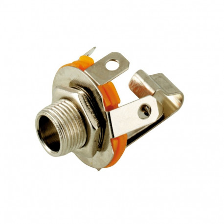 Goobay lülituskontaktiga korpusepesa 6.35mm (mono) (10 tk)