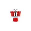 Bialetti mokakann Mini Express 0.09L, punane