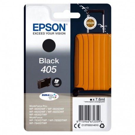 Epson tindikassett 405 DURABrite Ultra, must