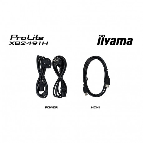 Monitor - IIYAMA ProLite XB2491H-B1 23.8" Full HD IPS 120 Hz Black