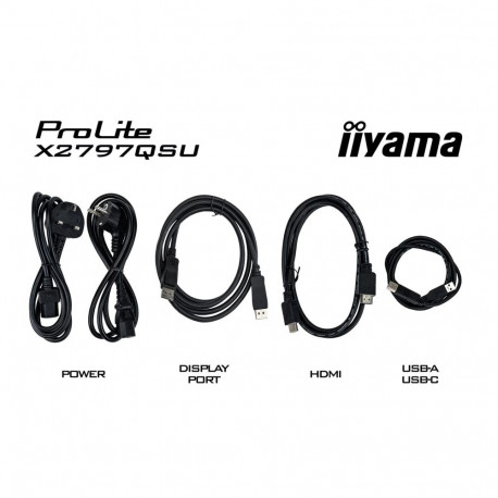 Monitor - IIYAMA ProLite X2797QSU-B1 27" QHD IPS LED Black