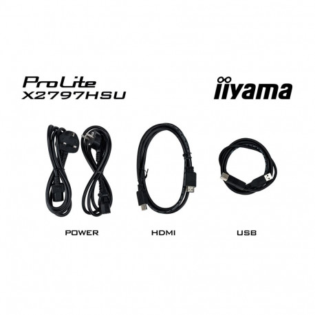 Monitor - IIYAMA ProLite X2797HSU-B1 27" Full HD IPS 120 Hz Black