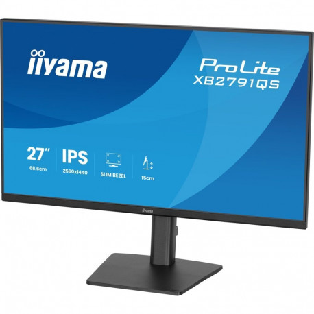 Monitor - IIYAMA ProLite XB2791QS-B1 27″ QHD IPS 75Hz Black