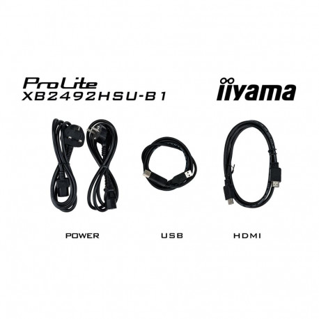 Monitor - IIYAMA ProLite XB2492HSU-B1 23.8″ Full HD IPS 120 Hz Black