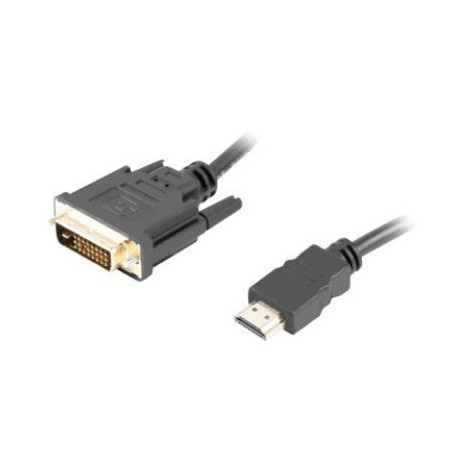 Cable HDMI(M)-DVI-D(M) DUAL LINK 1.8 M black
