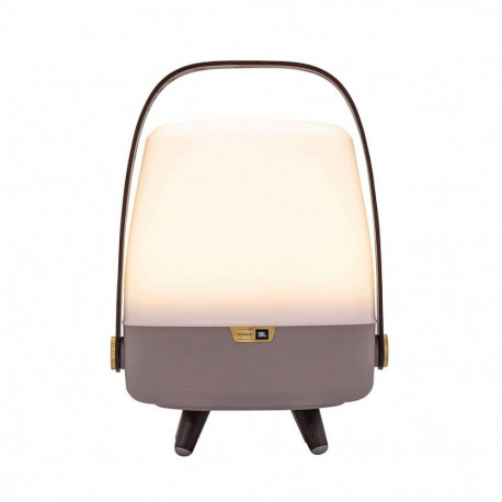 Portable lamp with speaker Lite-Up Play Mini grey