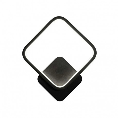 seinavalgusti ZD113A LED 12W 20x23cm, must