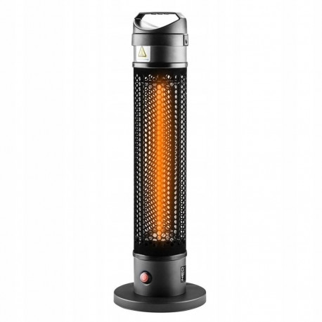 NEO TOOLS 90-035 electric space heater Infrared Indoor & outdoor 1000 W Black