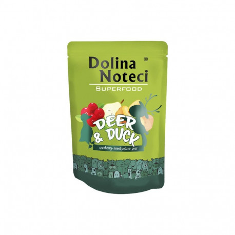 DOLINA NOTECI märg koeratoit Superfood hirve- ja pardilihaga 300g