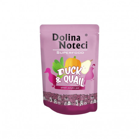 DOLINA NOTECI märg koeratoit Superfood pardi ja vutiga 300g
