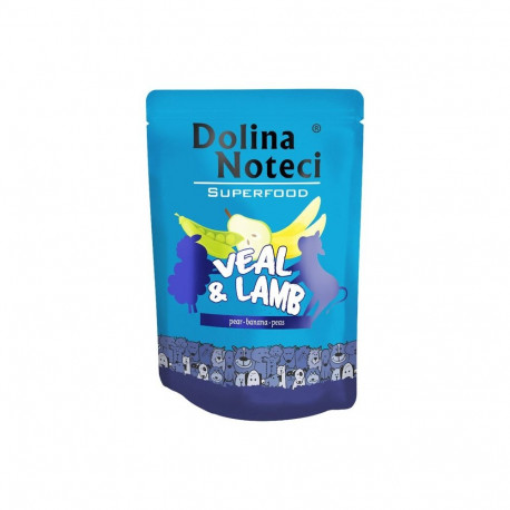DOLINA NOTECI märg koeratoit Superfood vasika- ja lambalihaga 300g
