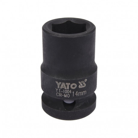 Löökpadrun Hex, 14,0 mm, Crmo, 1/2" YT-1004 YATO