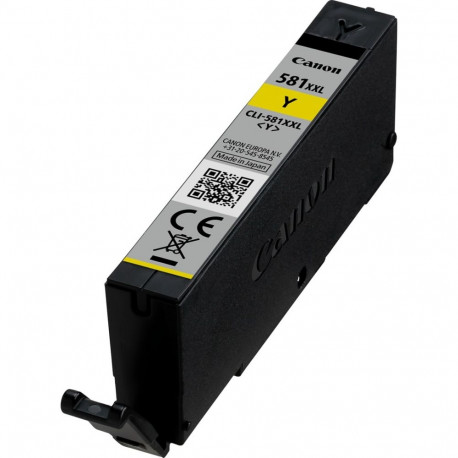 Canon tindikassett CLI-581XXL, suure mahutavusega, kollane
