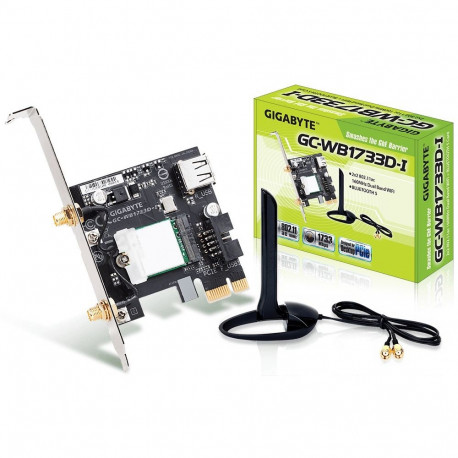 GIGABYTE võrgukaart GC-WB1733D-I sisemine WLAN / Bluetooth 1733 Mbit/s