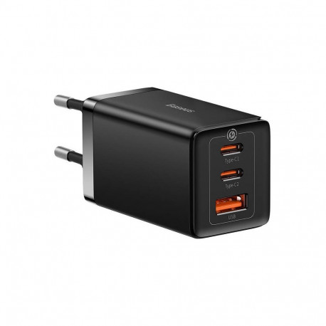 Baseus GaN 5 Pro Fast Charger CCGP120201 65W 1x USB-A 2x USB-C PD 3.0 QC 4.0 + USB-C cable