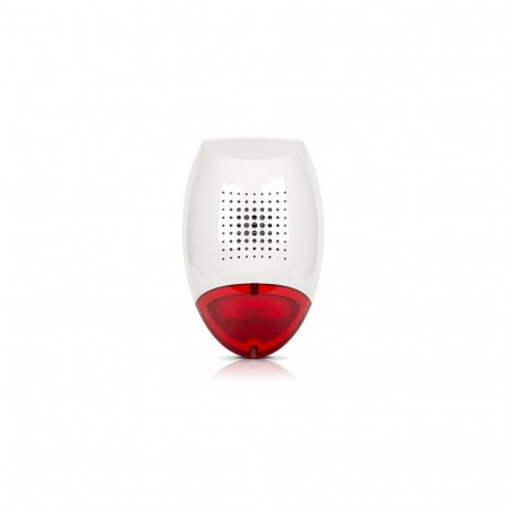 Satel SP-500 R Wired siren Outdoor Red, White