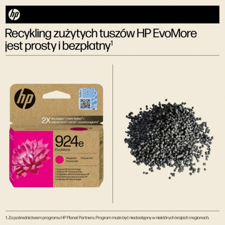 HP tindikassett 924e EvoMore originaalne, magenta