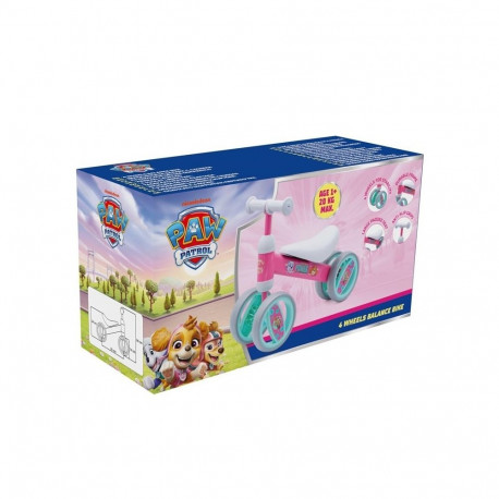 4 WHEELS BALANCE BIKE PAW PATROL GIRLS