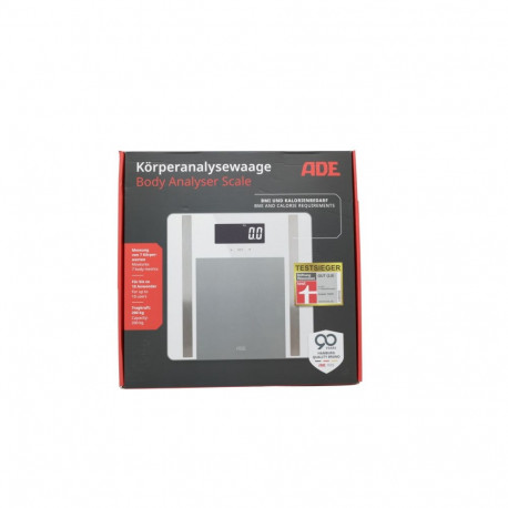 ADE isiklik kaal BA2300-2 elektrooniline kandiline, valge