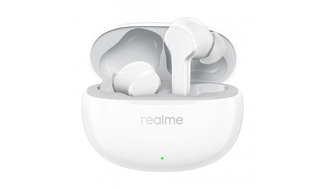 realme juhtmevabad kõrvasisesed Bluetooth-kõrvaklapid Buds T110 kõnedeks/muusikaks, valged