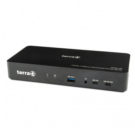 TERRA MOBILE Dockingstation 803W USB-C inkl.135W Netzteil und USB C/A Kabel
