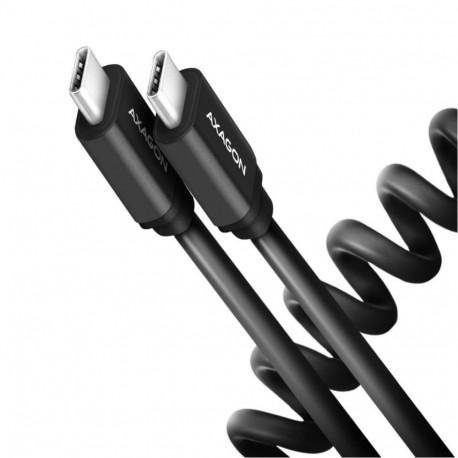 Axagon CABLE USB-C TO USB-C 0.6M 60W/TWISTER BLK BUCM-CM10TB