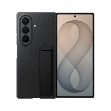 Samsung Samsung Carbon Standing Case EF-XF971SBE for Samsung Galaxy Z Fold 8 Ultra with stand + 2 an