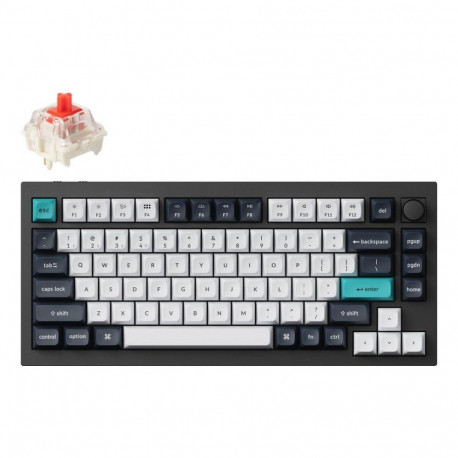 Keychron KEYBOARD WRL Q1 MAX RGB/CARBON BLACK Q1M-M1