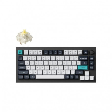 Keychron KEYBOARD WRL Q1 MAX RGB/CARBON BLACK Q1M-M4
