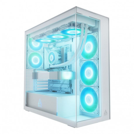 Arctic Case||Xtender (White)|MidiTower|Case product features Transparent panel|Not included|Colour W
