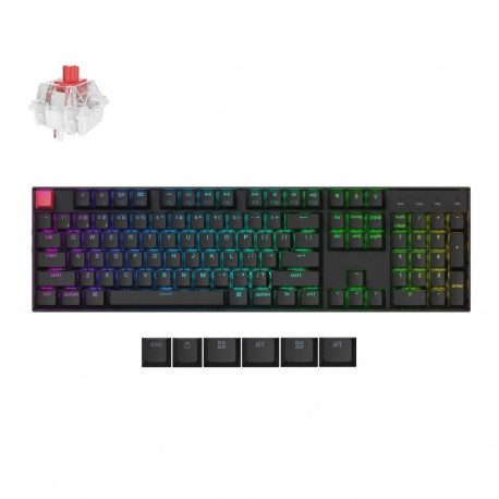 Keychron KEYBOARD WRL K10 RGB/BLACK K10X-H1