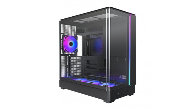 montech Case||micro ATX/Mini-ITX|Black|Midi Tower|PC|KING 45 PRO|KING45PRO(B)
