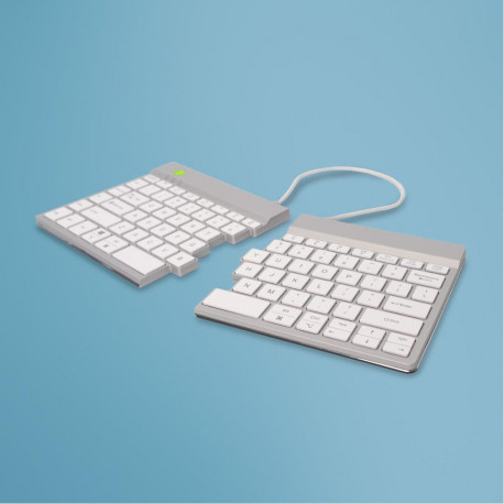 r-go tools KEYBOARD WRL COMPACT BREAK/WHITE RGOSBUSWLWH