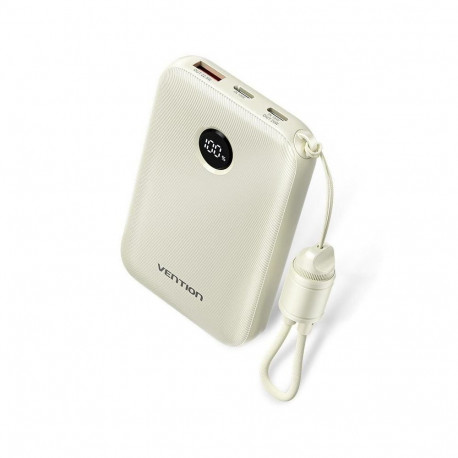 Vention POWER BANK USB 10000MAH 22.5W/BEIGE FKAN0-C
